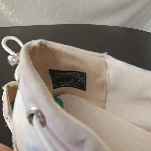 Nautica Tie Dye Rudder Espadrille Flats Women’s Size 8 Pink - Picture 10 of 11